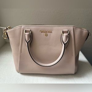 Sienna Medium Pebbled Leather Satchel